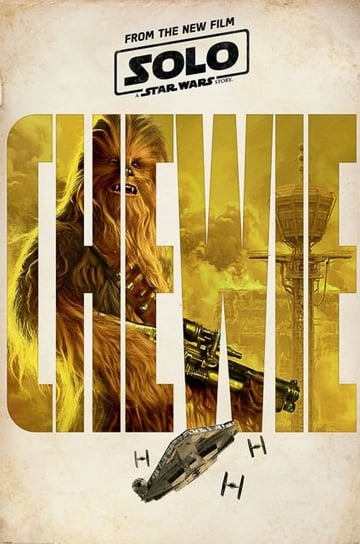 Plakat PYRAMID INTERNATIONAL Han Solo Chewie Teaser, 61x91 cm Star Wars gwiezdne wojny