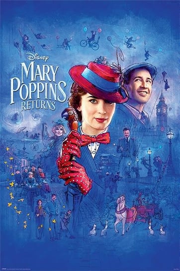 Plakat PYRAMID INTERNATIONAL Mary Poppins Returns (SPIT Spot) Pyramid International