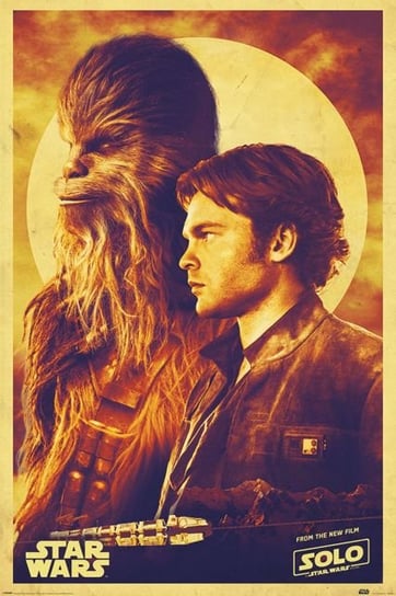 Plakat PYRAMID INTERNATIONAL Solo A Star Wars Story Han and Chewie Post, 61x91 cm Star Wars gwiezdne wojny