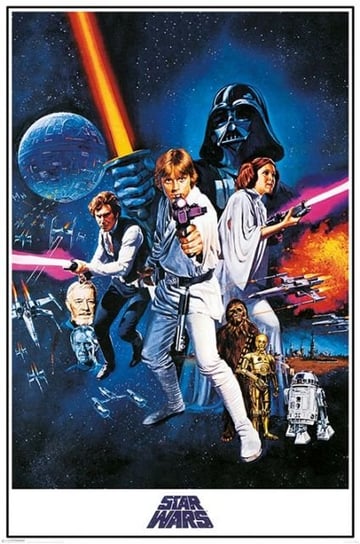 Plakat PYRAMID INTERNATIONAL Star Wars A New Hope One Sheet, 61x91 cm Star Wars gwiezdne wojny