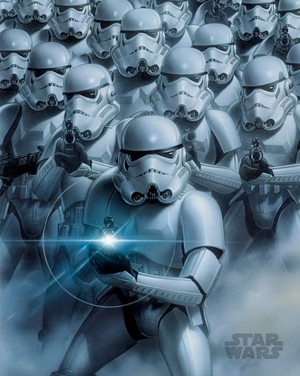 Plakat PYRAMID INTERNATIONAL Star Wars Stormtrooper, 40x50 cm Pyramid International
