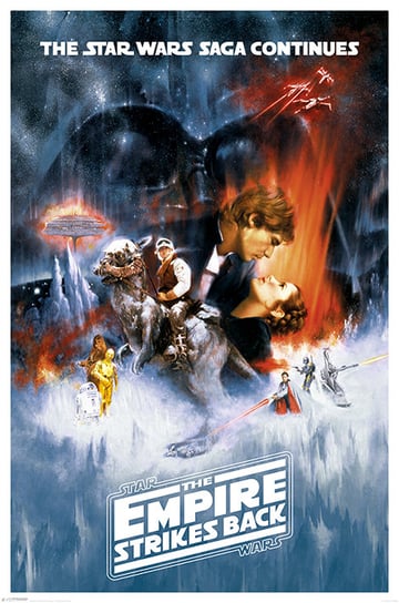 Plakat PYRAMID INTERNATIONAL Star Wars The Empire Strikes Back, 61x91 cm Pyramid International