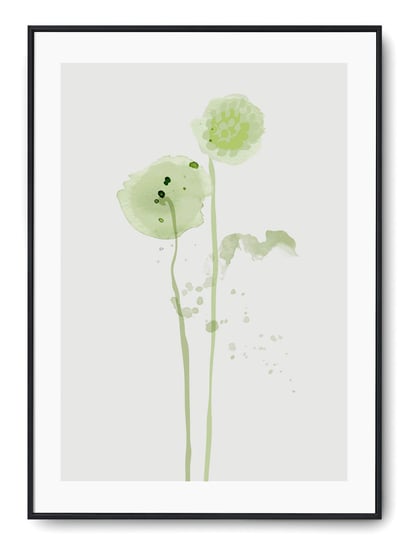 Plakat r 40x50 cm Grafika Geometria Kwiaty Rysunek Printonia