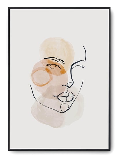 Plakat r 40x50 cm Kobieta Rysunek Szkic Grafika Printonia
