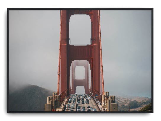Plakat r 50x40 cm Bay Bridge Most San Francisco Ka Printonia
