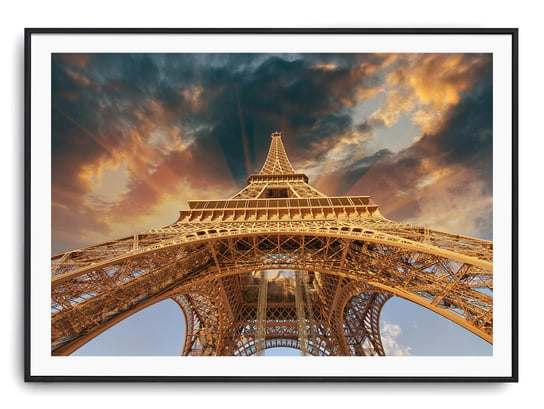Plakat r 50x40 cm Wieża Eiffla Paryż Francja Śródm Printonia