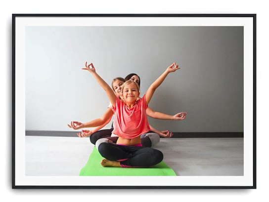 Plakat r 50x40 cm Yoga Joga Spokój Printonia