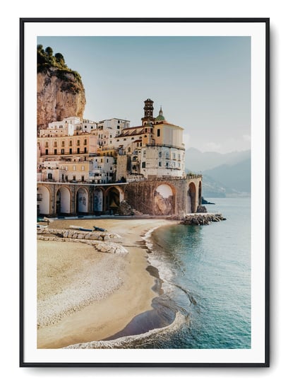 Plakat r A3 30x42 cm Amalfi Italy Włochy Krajobraz Printonia
