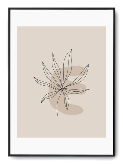 Plakat r A3 30x42 cm Grafika Geometria Kwiaty Boho Printonia