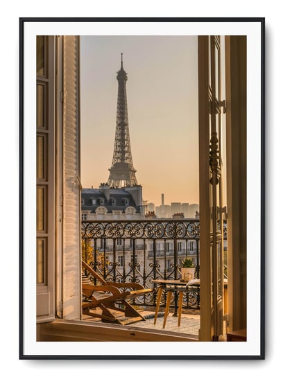 Plakat r A3 30x42 cm Wieża Eiffla Paryż Francja Śr Printonia