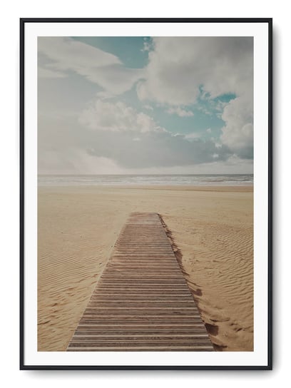 Plakat r A4 21x30 cm Plaża Woda Relaks Ocean Morze Printonia