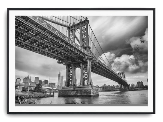 Plakat r A4 30x21 cm Manhattan Most Nowy Jork Amer Printonia