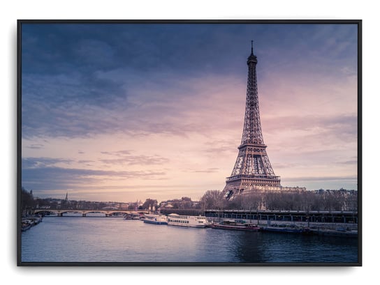 Plakat r B1 100x70 cm Wieża Eiffla Paryż Francja Ś Printonia