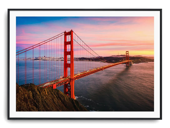 Plakat r B2 70x50 cm Bay Bridge Most San Francisco Printonia