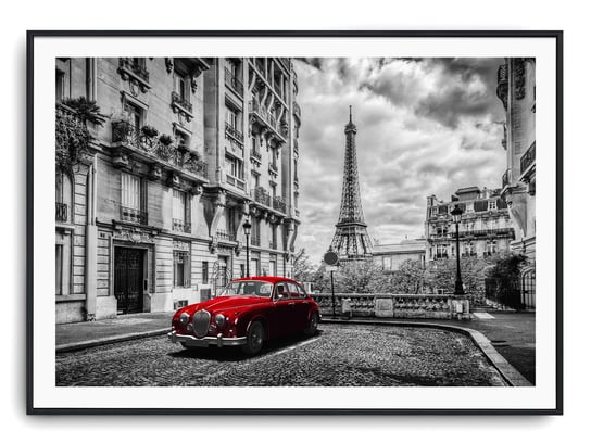 Plakat r B2 70x50 cm Wieża Eiffla Paryż Francja Śr Printonia