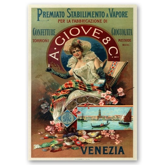 Plakat Reklamowy A. Giove & Co. 50x70 Legendarte