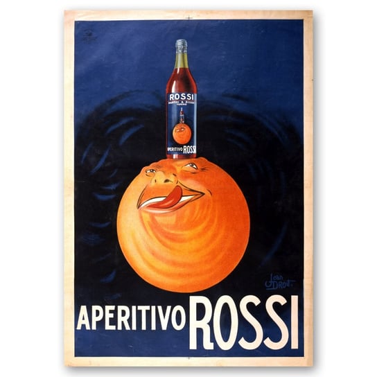 Plakat Reklamowy Aperitivo Rossi 50x70 Legendarte