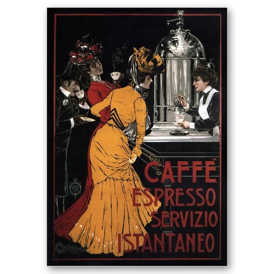 Plakat Reklamowy Caffé Espresso 50x70 Legendarte