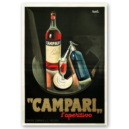 Plakat Reklamowy Campari 50x70 Legendarte
