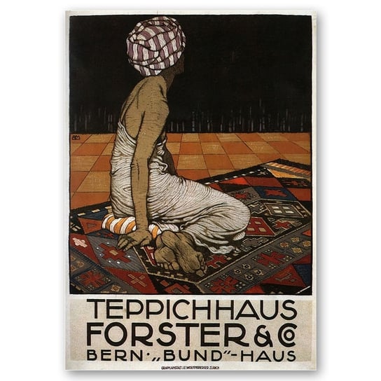 Plakat Reklamowy Carpet Stores Forster 50x70 Legendarte