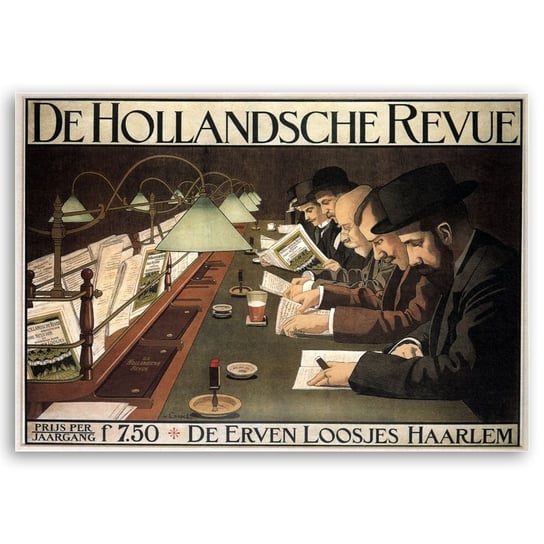 Plakat Reklamowy De Hollandsche Revue 50x70 Legendarte