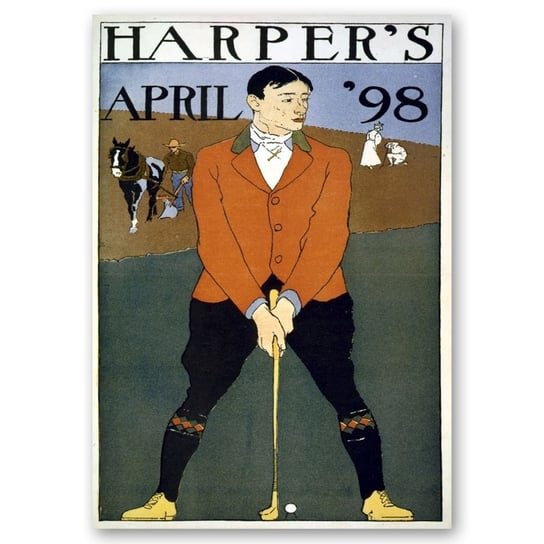 Plakat Reklamowy Harper'S April 1898 50x70 Legendarte