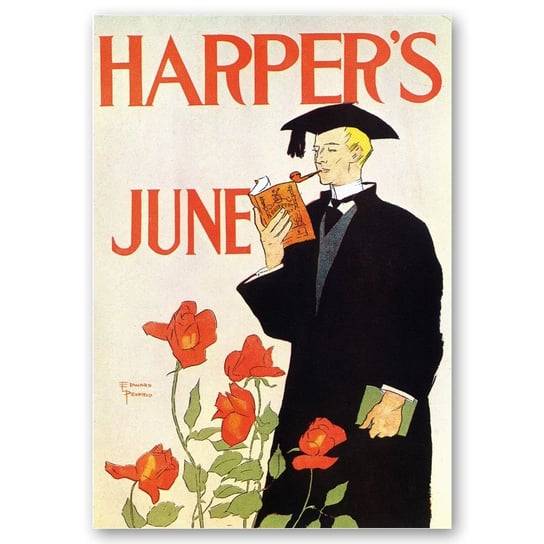Plakat Reklamowy Harper'S June 1895 50x70 Legendarte
