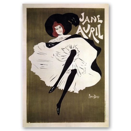 Plakat Reklamowy Jane Avril 50x70 Legendarte