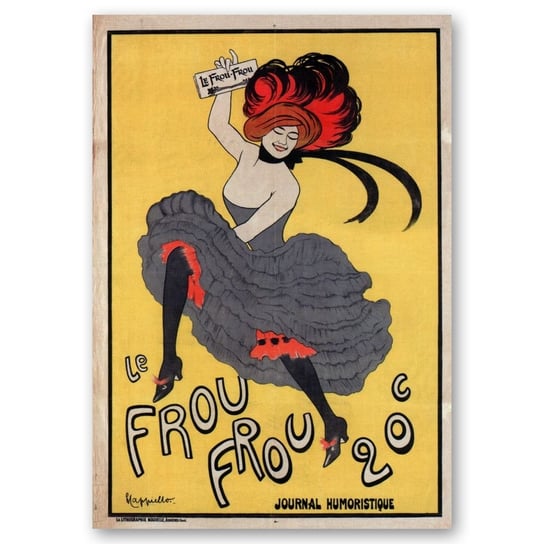 Plakat Reklamowy Le Frou Frou 50x70 Legendarte