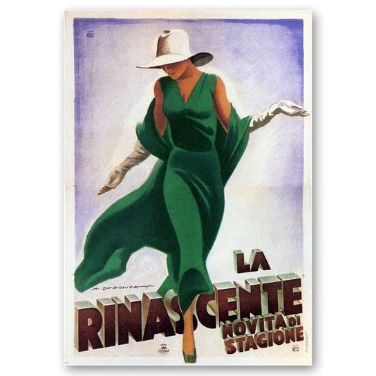 Plakat Reklamowy Rinascente Seasonal News 50x70 Legendarte