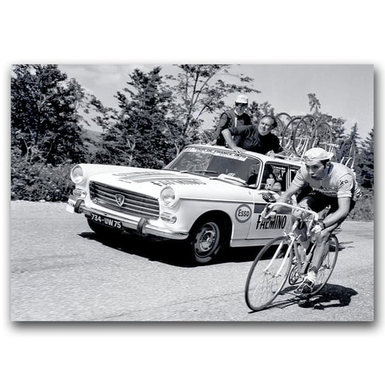 Plakat retro Tour de France Eddy Merck A2 60x40 cm Vintageposteria