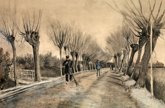 Plakat, Road in Etten, Vincent van Gogh, 30x20 cm reinders