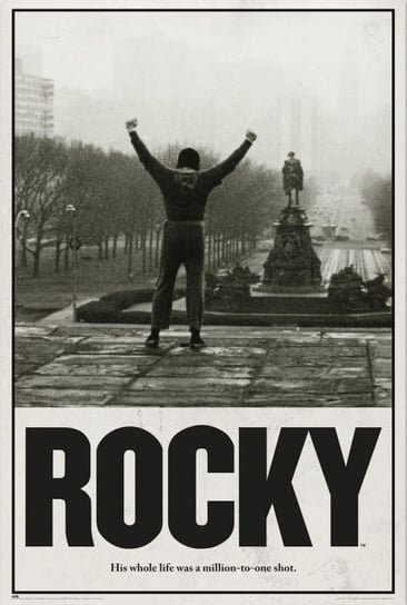 Plakat Rocky Balboa A Million To One Shot plakaty na ścianę filmowe 61x91,5 cm Grupo Erik