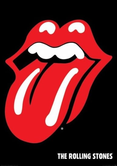 Plakat, Rolling Stones- Lips, 61x91 cm The Rolling Stones