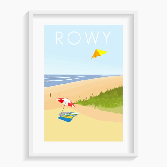 Plakat Rowy 61x91 cm A. W. WIĘCKIEWICZ