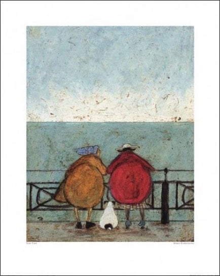 Plakat, Sam Toft Podziwianie morza, 40x50 cm reinders