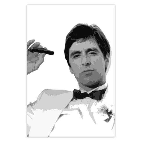 Plakat Scarface Al Pacino, 62x93 cm ZeSmakiem