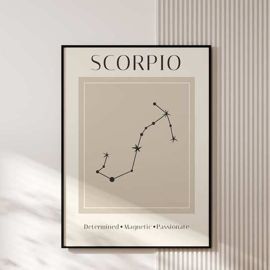 Plakat Scorpio A4 MUYBIEN