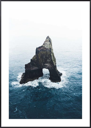 Plakat Skała na Wybrzeżu Madery - 21x30 cm (A4) Posteracademy