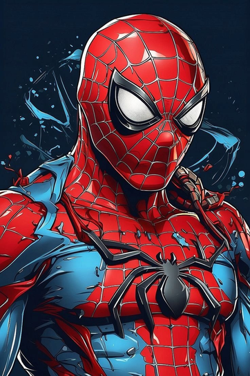 Plakat SPIDERMAN SPIDER-MAN BAJKA 100x70 cm #15 - Atram | Sklep EMPIK.COM