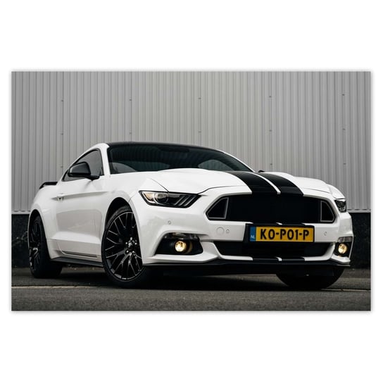 Plakat Sportowy Ford Mustang, 120x80 cm ZeSmakiem