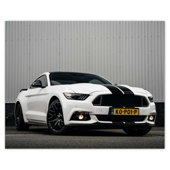 Plakat Sportowy Ford Mustang, 50x40 cm ZeSmakiem