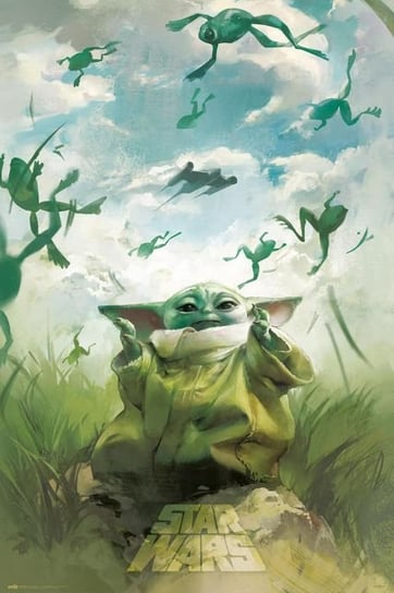 Plakat Star Wars Grogu Training Frog 61X91,5Cm / 5 Star Wars gwiezdne wojny