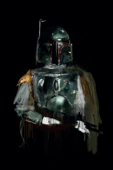 Plakat, Star Wars Gwiezdne Wojny Boba Fett, 59,4x84,1 cm reinders