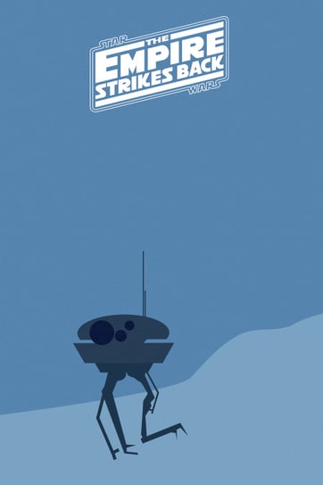 Plakat, Star Wars Gwiezdne Wojny Imperium kontratakuje, 59,4x84,1 cm reinders