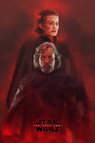 Plakat, Star Wars Gwiezdne Wojny – Ostatni Jedi – bohaterowie, 59,4x84,1 cm reinders
