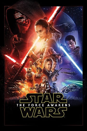 Plakat, Star Wars Gwiezdne Wojny Przebudzenie Mocy, 61x91,5 cm Pyramid Posters
