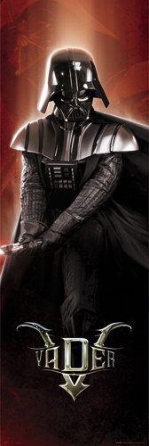Plakat, Star Wars Gwiezdne Wojny - Vader, 53x158 cm Inny producent