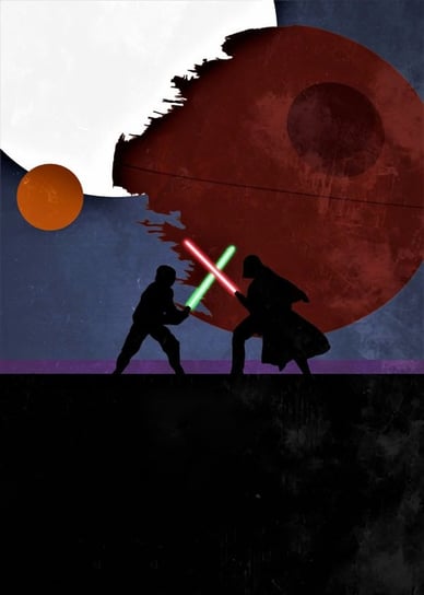 Plakat, Star Wars Gwiezdne Wojny Vintage Poster, 20x30 cm reinders
