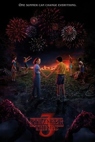 Plakat Stranger Things One Summer plakaty na ścianę z serialu 61x91,5 cm Stranger Things